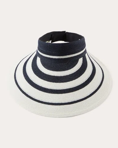 EUGENIA KIM WOMEN'S TRIXIE WOVEN HEMP VISOR