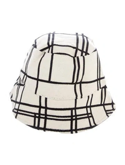 Pre-owned Eugenia Kim Womens' Polyester Bucket Hat In Neutral