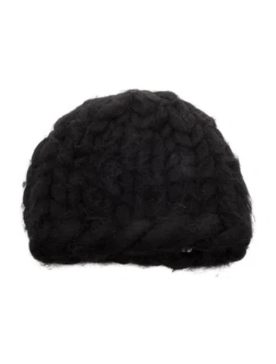 Pre-owned Eugenia Kim Wool Beanie In Black
