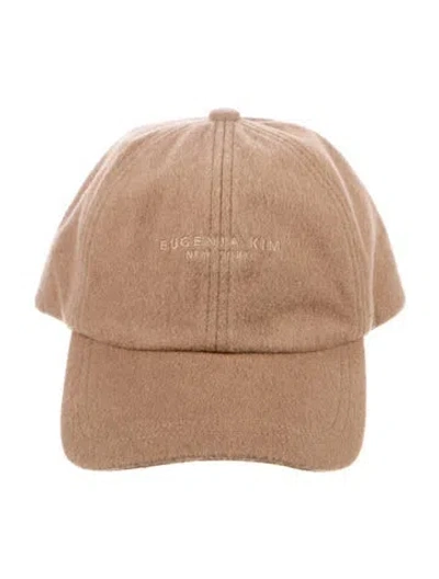 Pre-owned Eugenia Kim Wool Blend Baseball Hat In Neutral