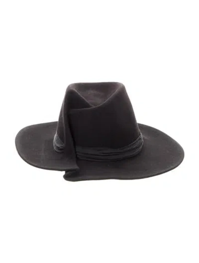 Pre-owned Eugenia Kim Wool Fedora W/tags In Black