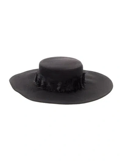 Pre-owned Eugenia Kim Wool Hat In Black