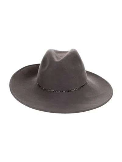 Pre-owned Eugenia Kim Wool Hat W/tags In Gray