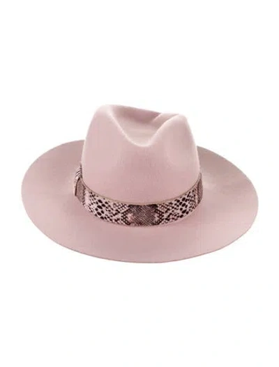 Pre-owned Eugenia Kim Wool Hat W/tags In Pink