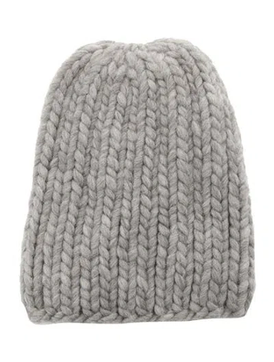 Pre-owned Eugenia Kim Wool Knit Beanie In Gray