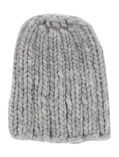 Pre-owned Eugenia Kim Wool Knit Beanie In Gray