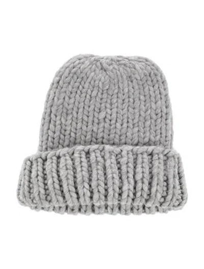 Pre-owned Eugenia Kim Wool Knit Beanie In Gray