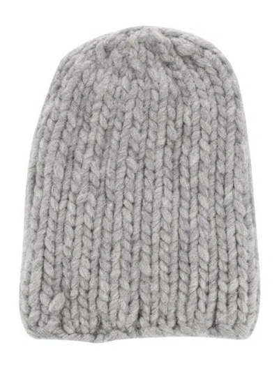 Pre-owned Eugenia Kim Wool Knit Beanie In Gray