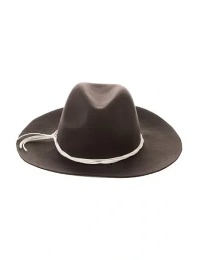 Pre-owned Eugenia Kim Wool Sun Hat. W/tags In Black