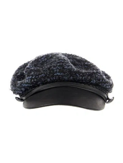 Pre-owned Eugenia Kim Wool Tweed Hat