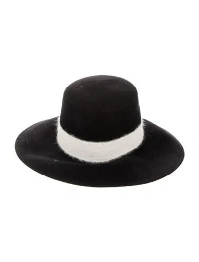 Pre-owned Eugenia Kim Wool Wide Brim Sun Hat