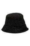 Eugenia Kim Yuki Grid Bucket Hat In Black