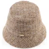 Eugenia Kim Yuki Packable Tweed Bucket Hat In Neutral