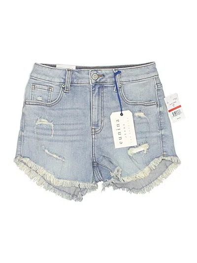 Pre-owned Eunina Denim Shorts In Blue
