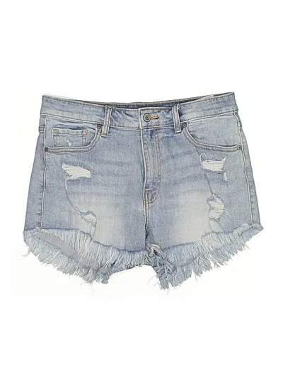 Pre-owned Eunina Denim Shorts In Blue