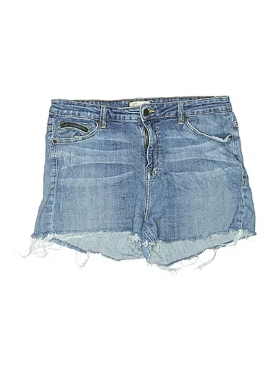 Pre-owned Eunina Denim Shorts In Blue