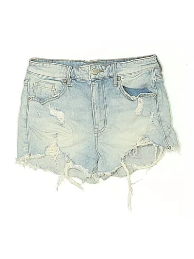 Pre-owned Eunina Denim Shorts In Blue