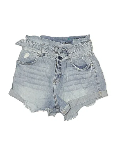 Pre-owned Eunina Denim Shorts In Blue