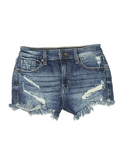 Pre-owned Eunina Denim Shorts In Blue