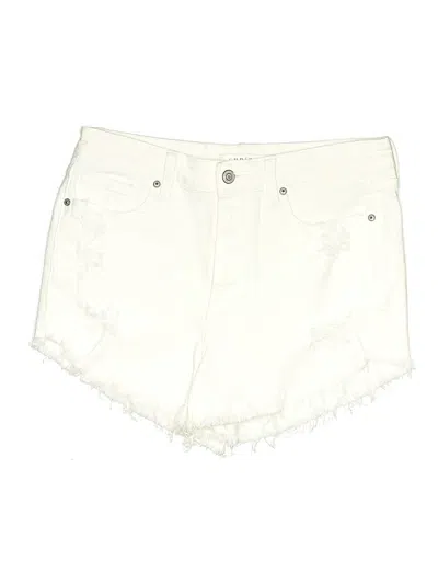 Pre-owned Eunina Denim Shorts In White