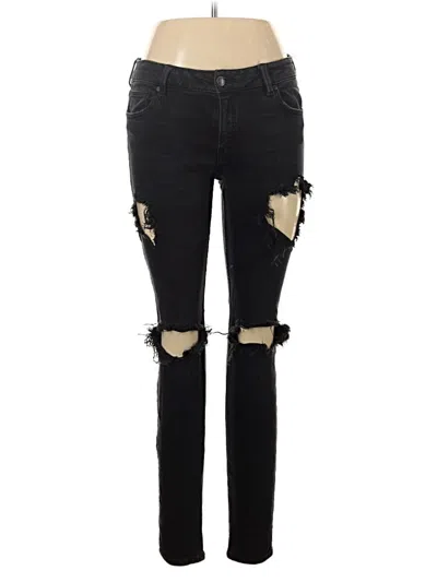 Pre-owned Eunina Jeans In Black