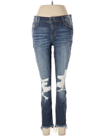 Pre-owned Eunina Jeans In Blue