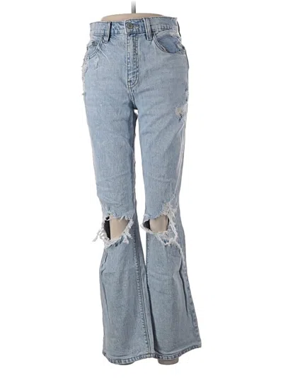 Pre-owned Eunina Jeans In Blue