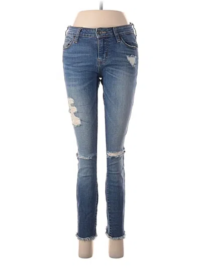 Pre-owned Eunina Jeans In Blue
