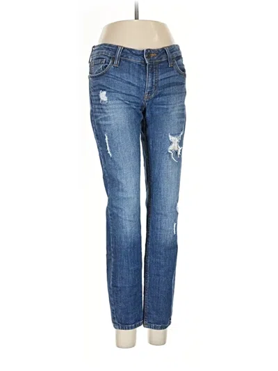Pre-owned Eunina Jeans In Blue