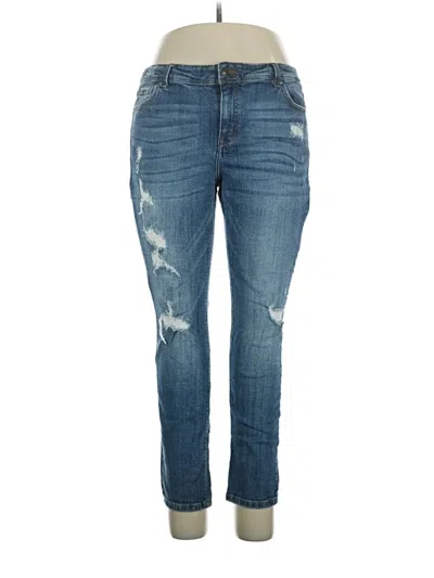 Pre-owned Eunina Jeans In Blue