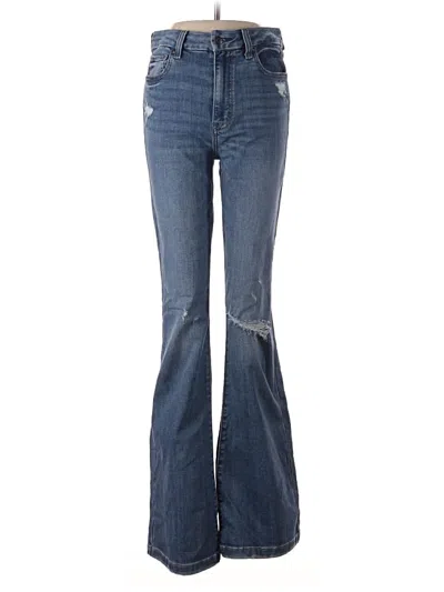 Pre-owned Eunina Jeans In Blue