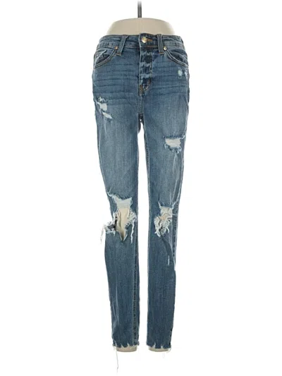 Pre-owned Eunina Jeans In Blue
