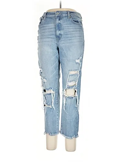 Pre-owned Eunina Jeans In Blue