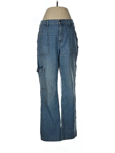 Pre-owned Eunina Jeans In Blue