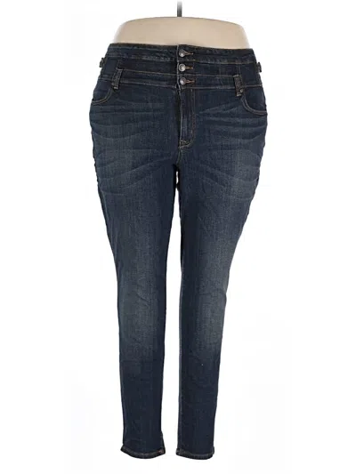 Pre-owned Eunina Jeans In Blue