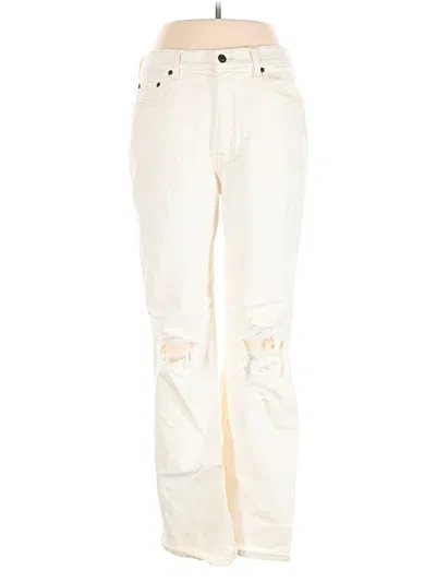 Pre-owned Eunina Jeans In White