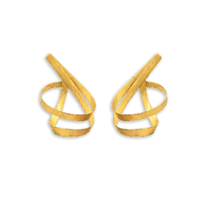 Eunoé Women's Gold Abrazos Earrings