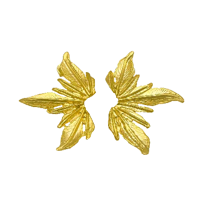 Eunoé Women's Gold Alas Earrings