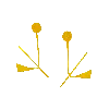 Eunoé Women's Gold Aloua Earrings