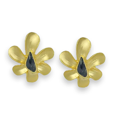 Eunoé Women's Gold Amethyst Bloom