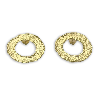 Eunoé Women's Gold Aro Earrings