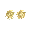 Eunoé Women's Gold Lunas Earrings