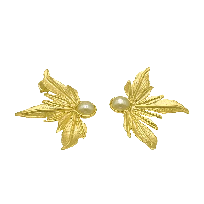 Eunoé Women's Gold Omas Earrings