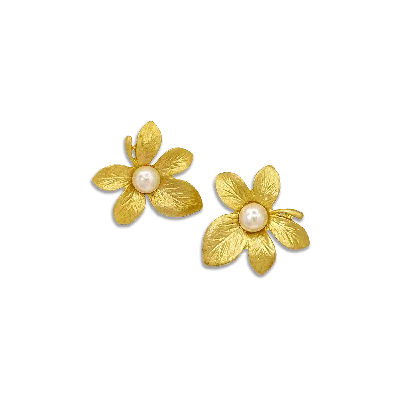 Eunoé Women's Gold Zaharas Earrings