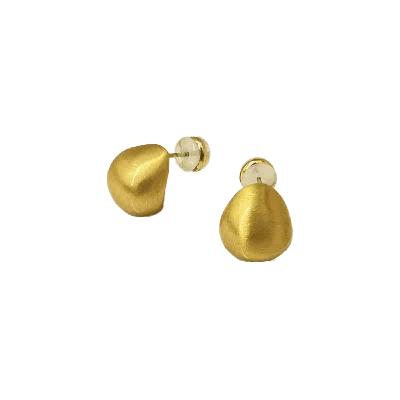 Eunoé Women's Golden Dew Studs