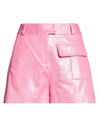 Eureka By Babylon Woman Shorts & Bermuda Shorts Pink Size 8 Cotton