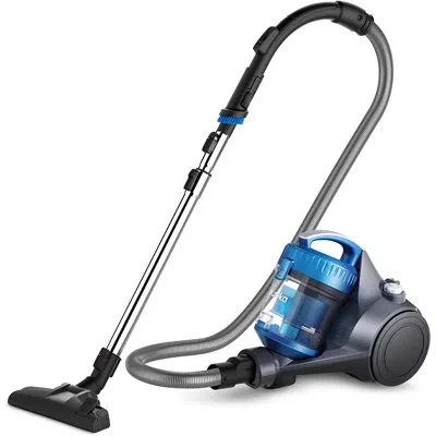 Eureka Nen110f Canister Vacuum, Lightweight, Multi-surface Cleaning, Powerful Suction Compact Design In Black;blue