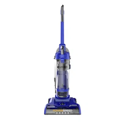 Eureka Power Speed Bagless Upright Vacuum With Headlights In Indigo Blue