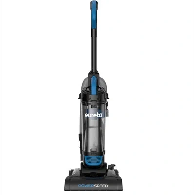 Eureka Powerspeed Upright Vacuum In Black;blue