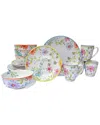 Euro Ceramica Charlotte 16pc Dinnerware Set